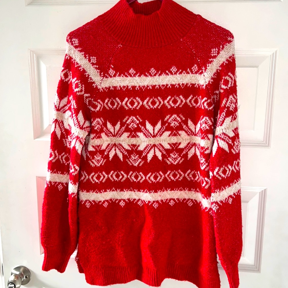 Red holiday sweater